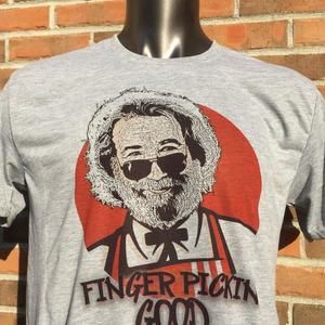 Finger Pickin Good T-Shirt Gratefuldead Touch Of Gray Shirt Jerry Garcia